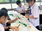 กิจกรรมศิลปะการเพ้นท์กระเป๋าแบบจีน สำหรับนักเรียนระดับชั้นปร ... Image 20